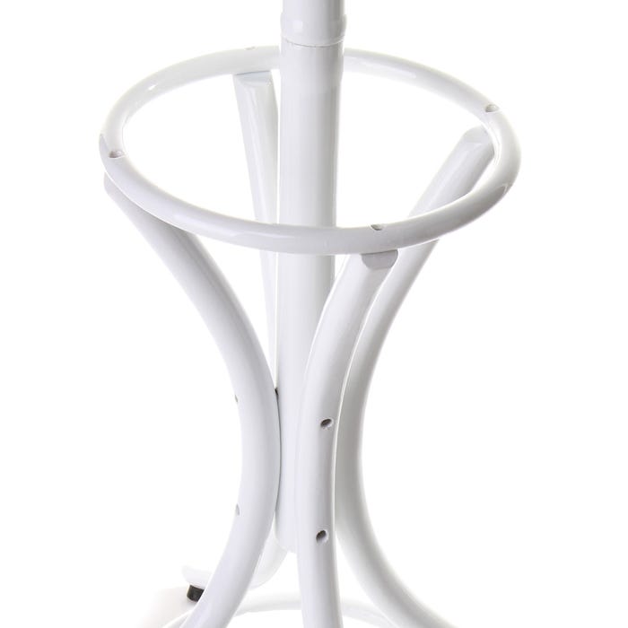 Thonet Poplar and Birch Coat Rack White 51 x 51 x 184 cm