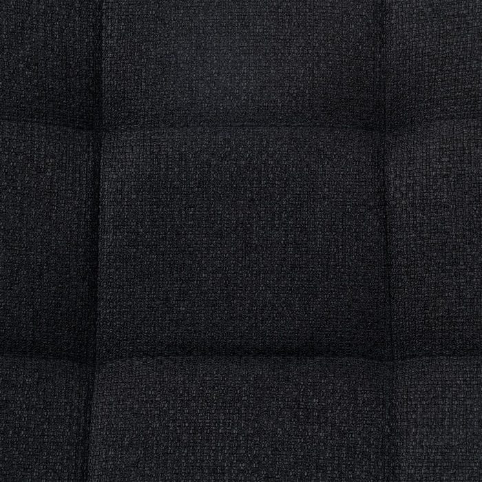 Taburete Negro Tejido-Metal Salón 45 X 55 X 92 Cm