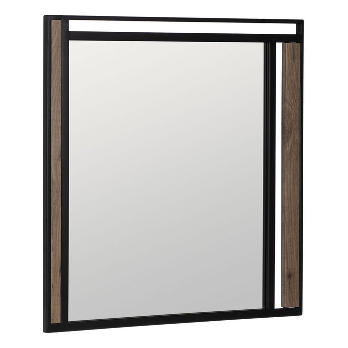 Mirror Natural-Black Dm-Metal 70 X 2 X 70 Cm