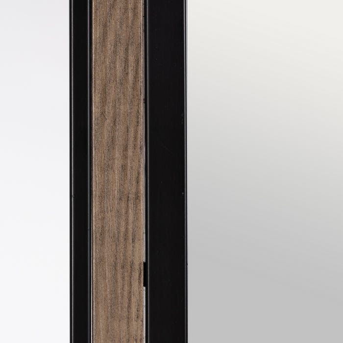 Mirror Natural-Black Dm-Metal 70 X 2 X 70 Cm