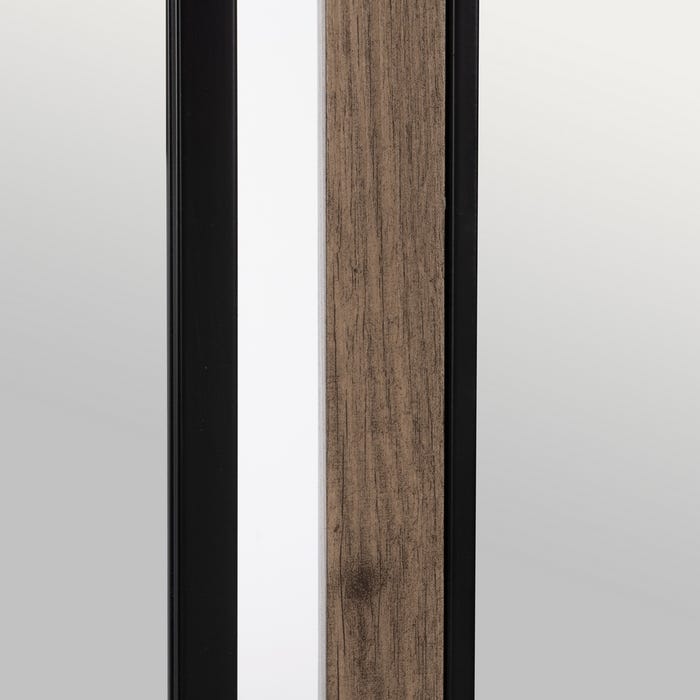 Mirror Natural-Black Dm-Metal 70 X 2 X 70 Cm