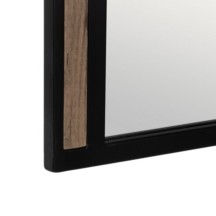 Mirror Natural-Black Dm-Metal 70 X 2 X 70 Cm