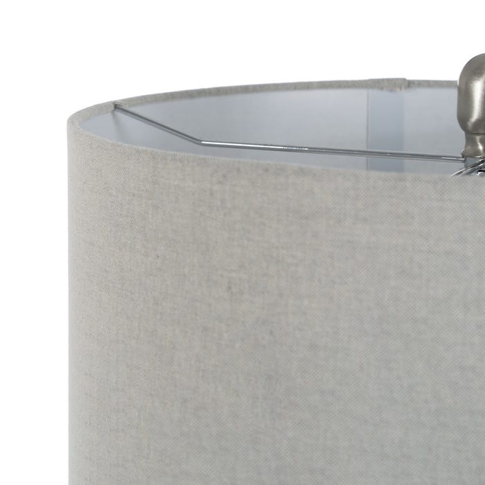 Gray Metal-Ceramic Table Lamp 38 X 38 X 73 Cm