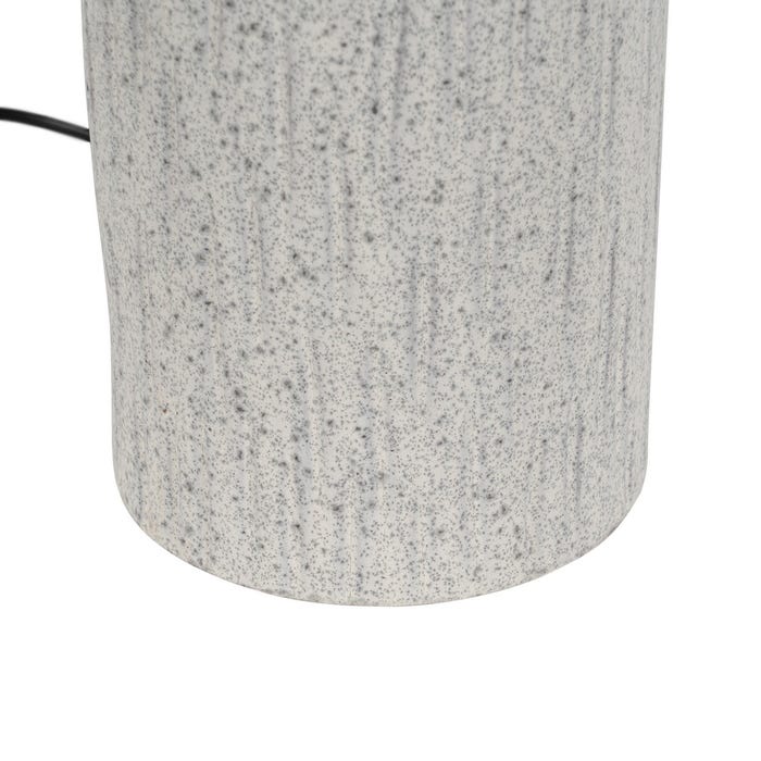 Gray Metal-Ceramic Table Lamp 38 X 38 X 73 Cm
