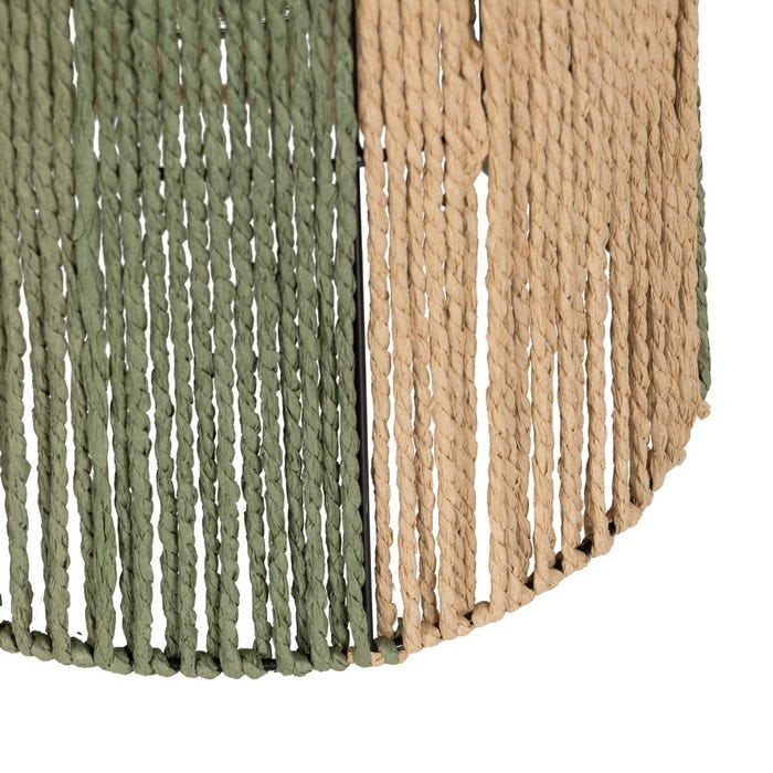 Natural Paper Candle Lantern 25 X 25 X 50 Cm