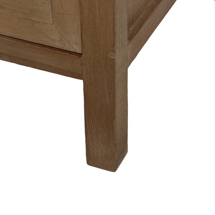 Móveis de corredor em madeira natural DM 90 x 40 x 90 cm