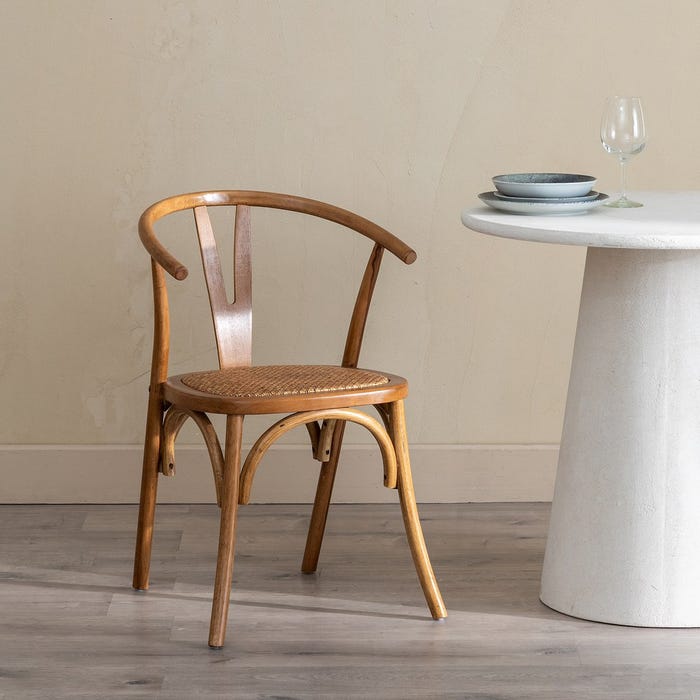 Cadeira Honey Madeira-Rattan 55 X 50 X 81 Cm