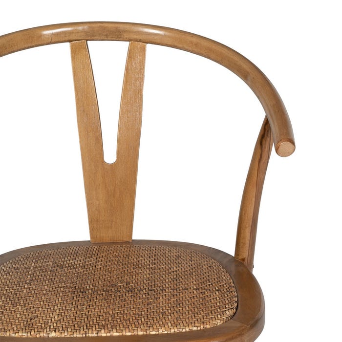 Cadeira Honey Madeira-Rattan 55 X 50 X 81 Cm