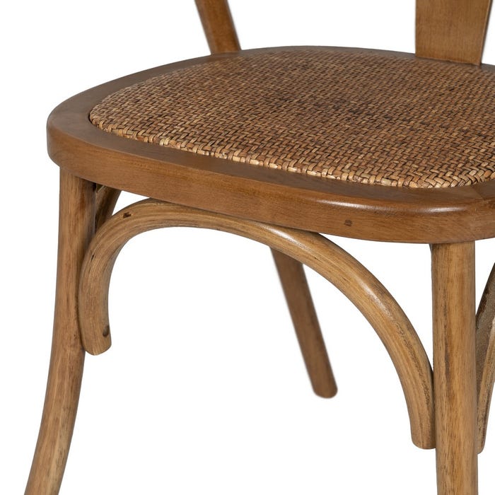 Cadeira Honey Madeira-Rattan 55 X 50 X 81 Cm