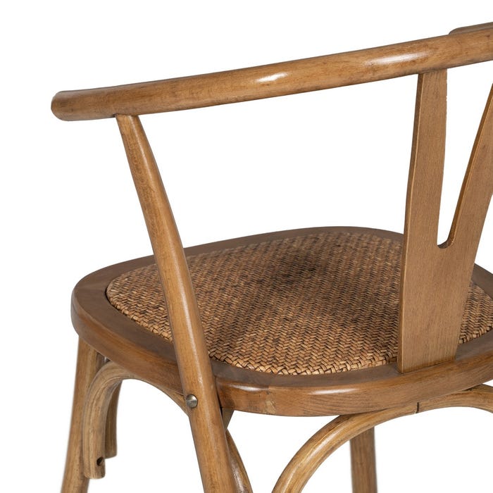Cadeira Honey Madeira-Rattan 55 X 50 X 81 Cm