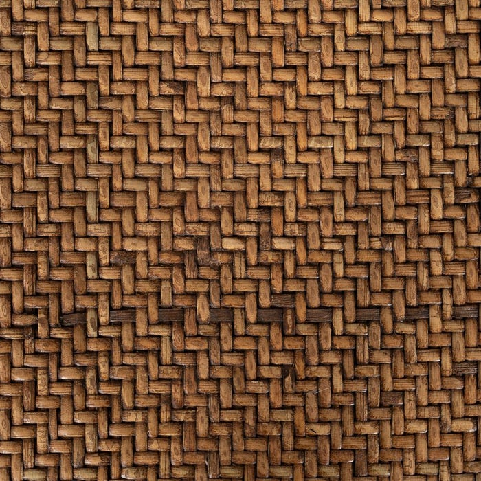 Silla Miel Madera-Ratán 55 X 50 X 81 Cm