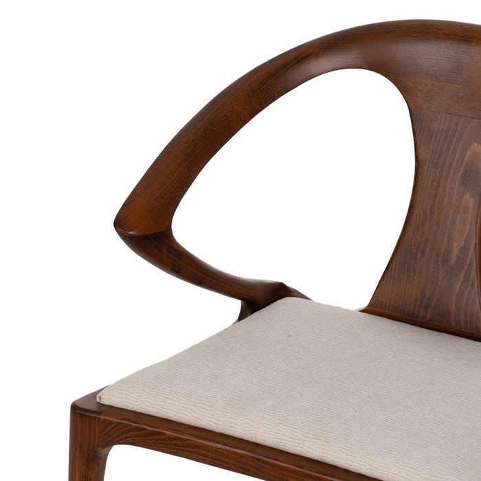 Silla Miel Tejido-Madera 55 X 57 X 81,20 Cm