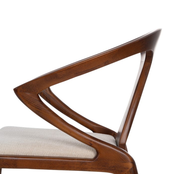 Silla Miel Tejido-Madera 55 X 57 X 81,20 Cm