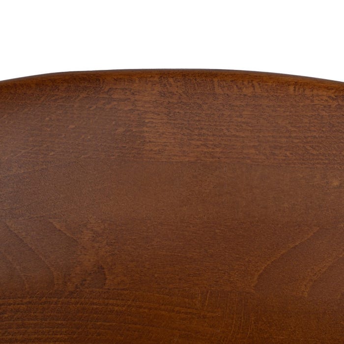 Cadeira de madeira marrom 63 x 44 x 77,50 cm