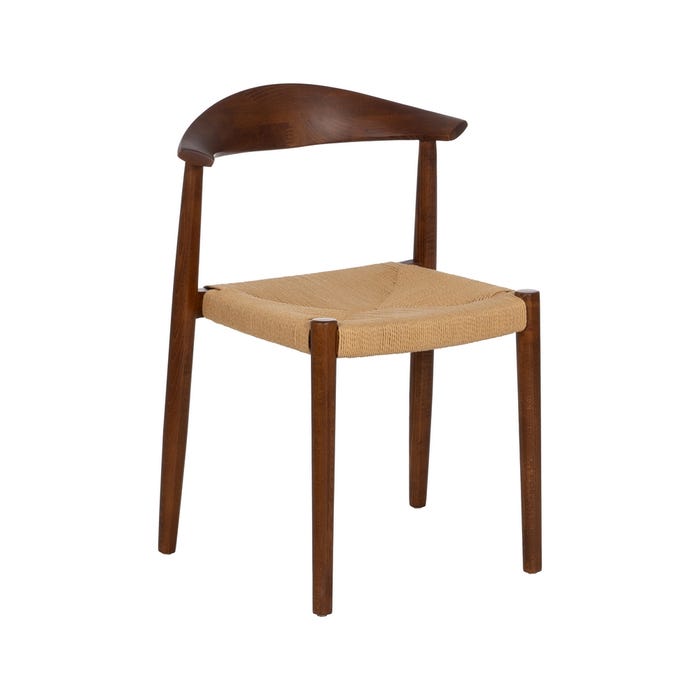 Silla Marrón Madera 43 X 44,80 X 76,50 Cm