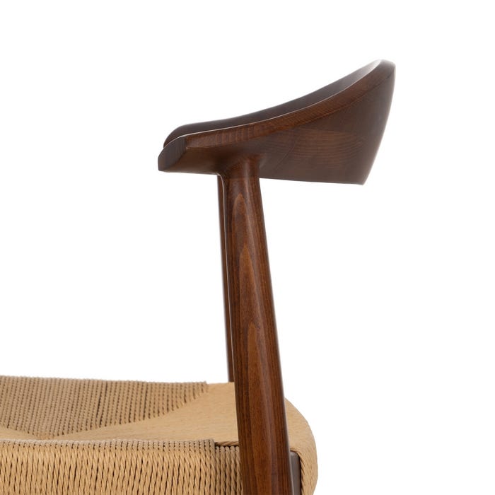 Silla Marrón Madera 43 X 44,80 X 76,50 Cm