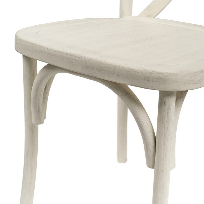 Silla Blanco Polipropileno Contract 50 X 41,50 X 89 Cm