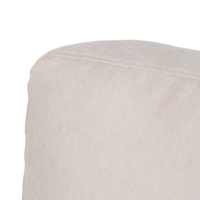 White-Natural Wood-MDF Armchair 65 x 71 x 88 cm