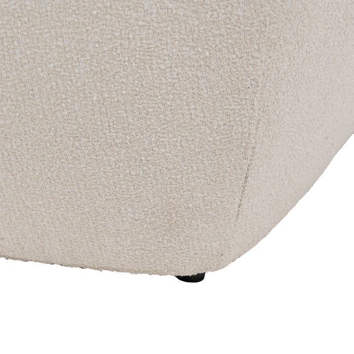 Sillón Blanco Mdf-Tejido 71 X 81 X 66 Cm