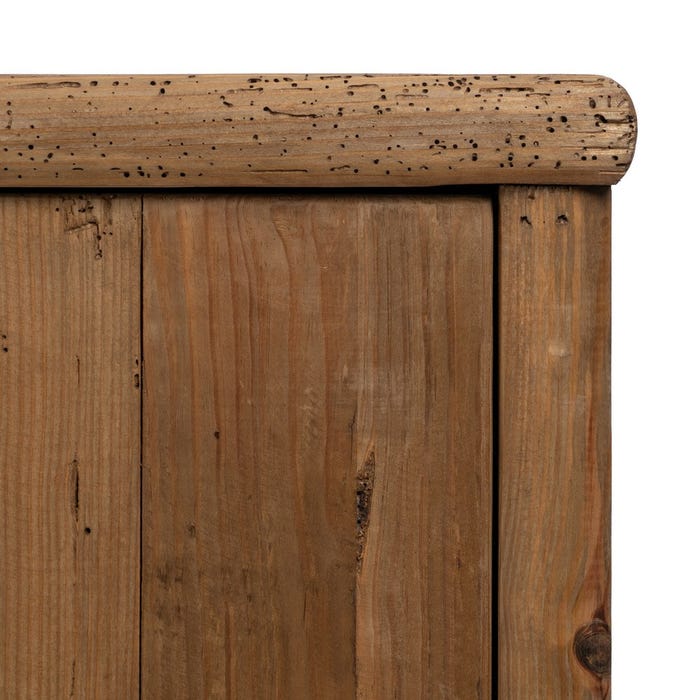 Aparador Natural Madera De Pino Salón 190 X 45 X 90 Cm