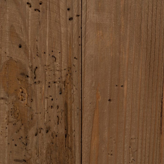 Natural Pine Wood Living Room Wardrobe 100 x 45 x 160 cm