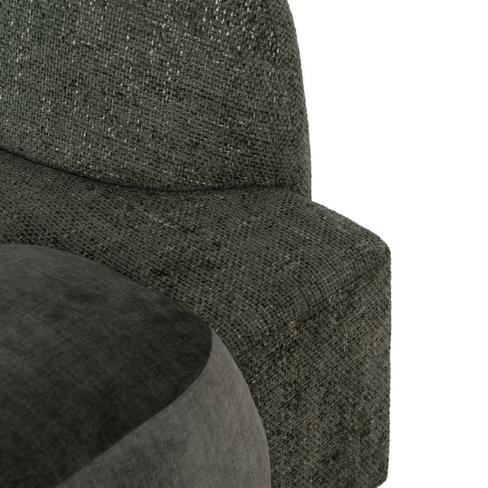 Green Fabric Sofa Living Room 222 X 92 X 70 Cm