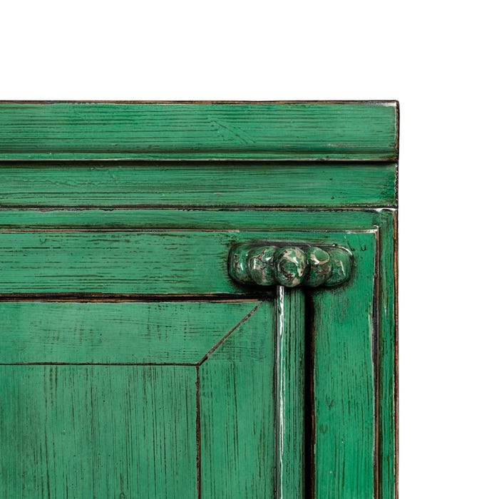 Guarda-roupa de madeira-MDF verde 108 x 48 x 175 cm