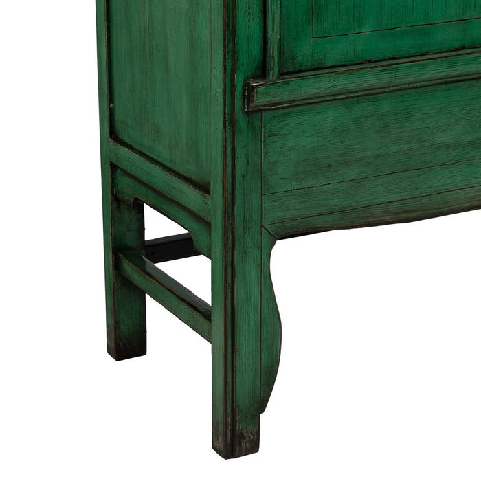 Guarda-roupa de madeira-MDF verde 108 x 48 x 175 cm