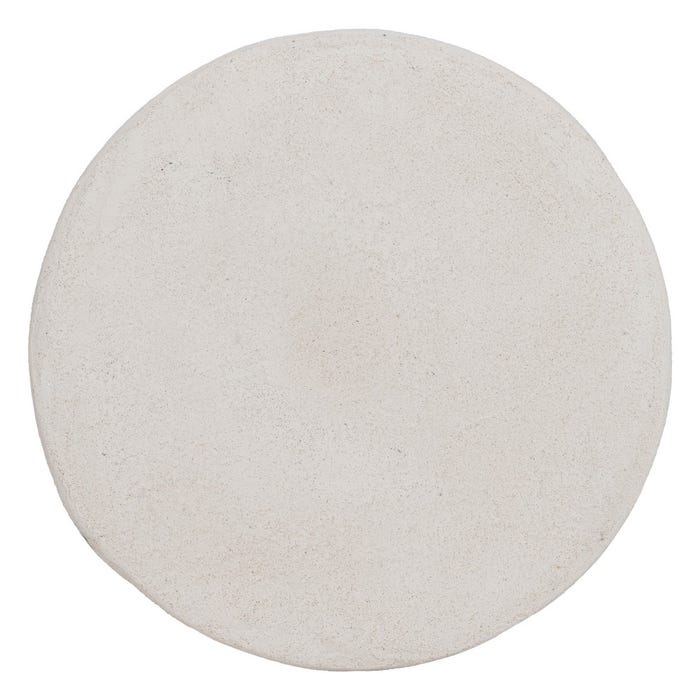 Mesita Blanco Poliresina 31 X 31 X 45 Cm