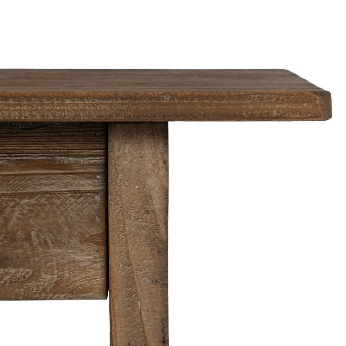 Consola Natural Madera 90 X 34,50 X 81 Cm