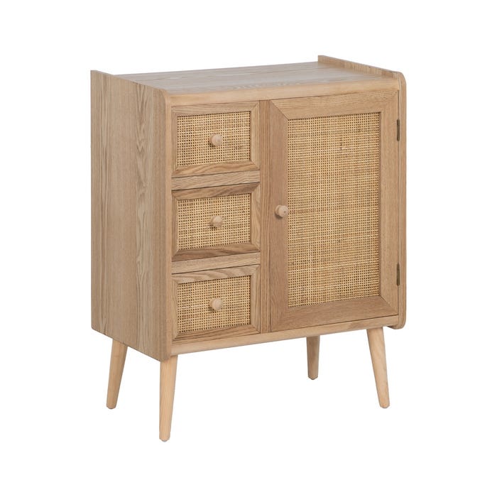 Mueble Auxiliar Natural 60 X 35 X 75,50 Cm