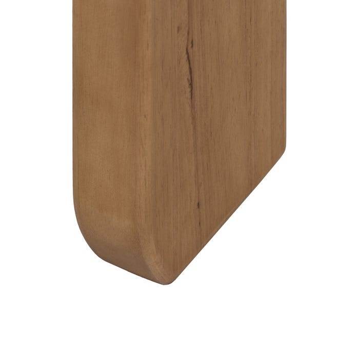 Mesa Centro Natural-Blanco Mármol/Madera 72,50 X 70 X 40 Cm