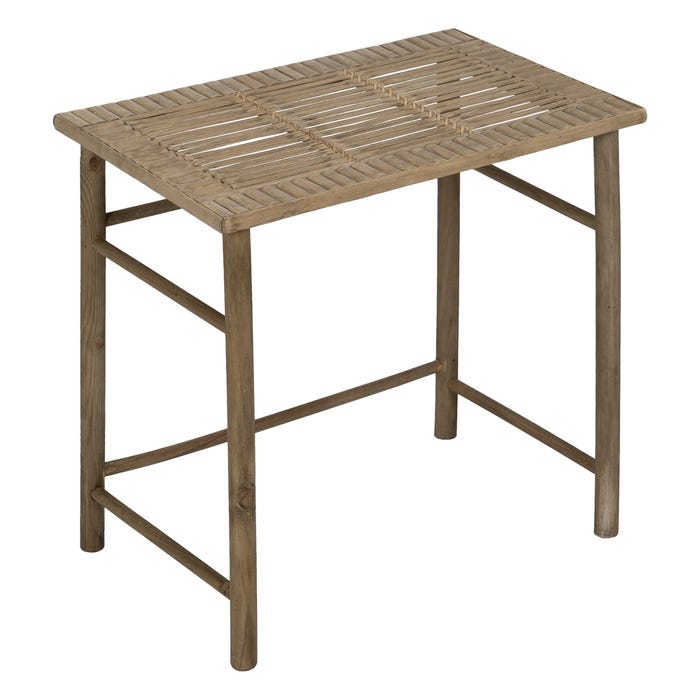 S/3 Mesitas Natural Bambú 57 X 38 X 55 Cm