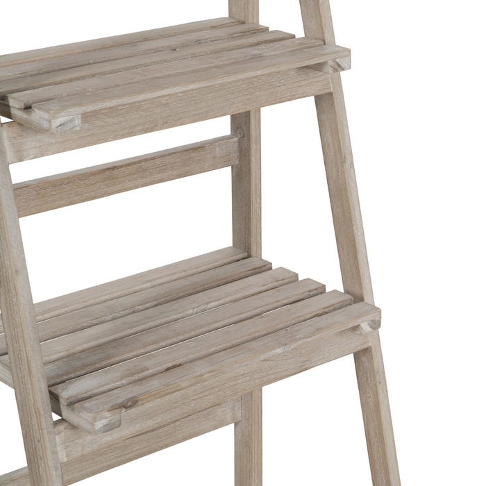 Natural Wood Shelving 41.50 X 34 X 112 Cm