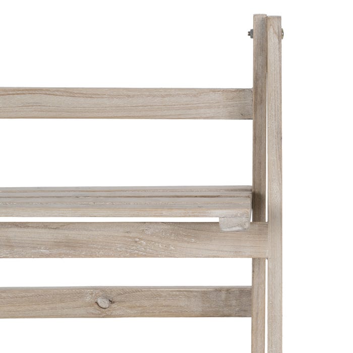 Natural Wood Shelving 41.50 X 34 X 112 Cm