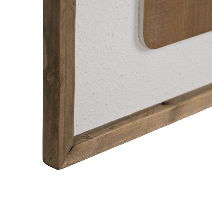 Cuadro Jarrón 2/M Dm-Madera Decoración 40 X 2 X 60 Cm