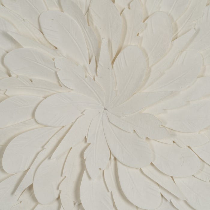 Cuadro Blanco Ps-Cristal Decoración 90 X 5 X 90 Cm