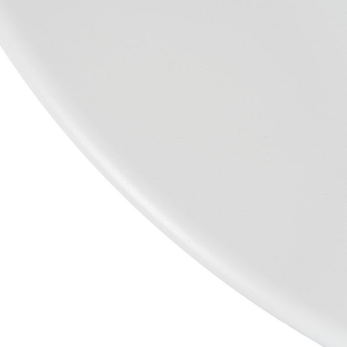 Mesa Auxiliar Plegable Blanco Acero 70 X 70 X 72 Cm