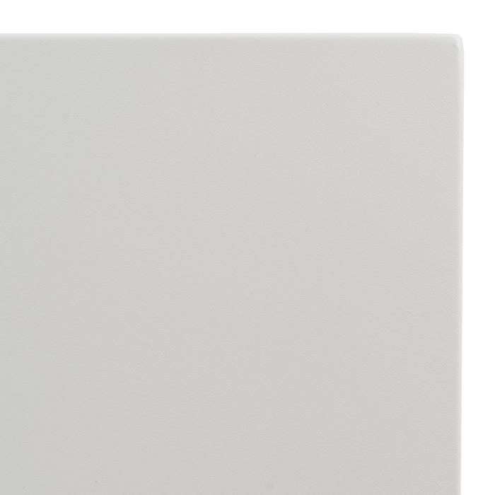 Mesa Auxiliar Plegable Blanco Acero 70 X 70 X 74 Cm