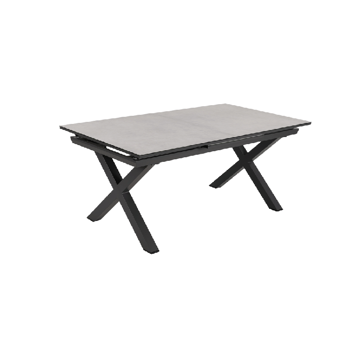 Mesa de Jantar Extensível Branca 180 X 100 X 77 Cm