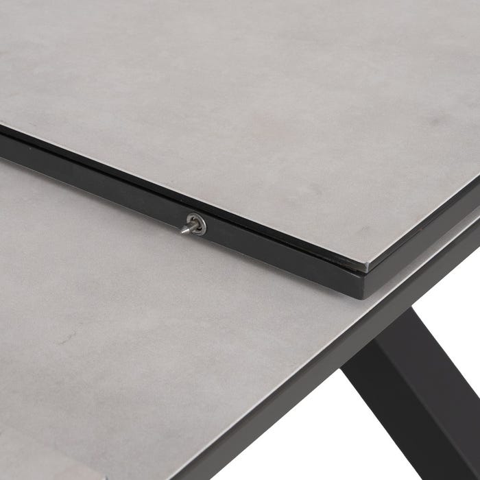 Mesa de Jantar Extensível Branca 180 X 100 X 77 Cm