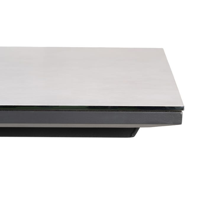 Mesa de Jantar Extensível Branca 180 X 100 X 77 Cm