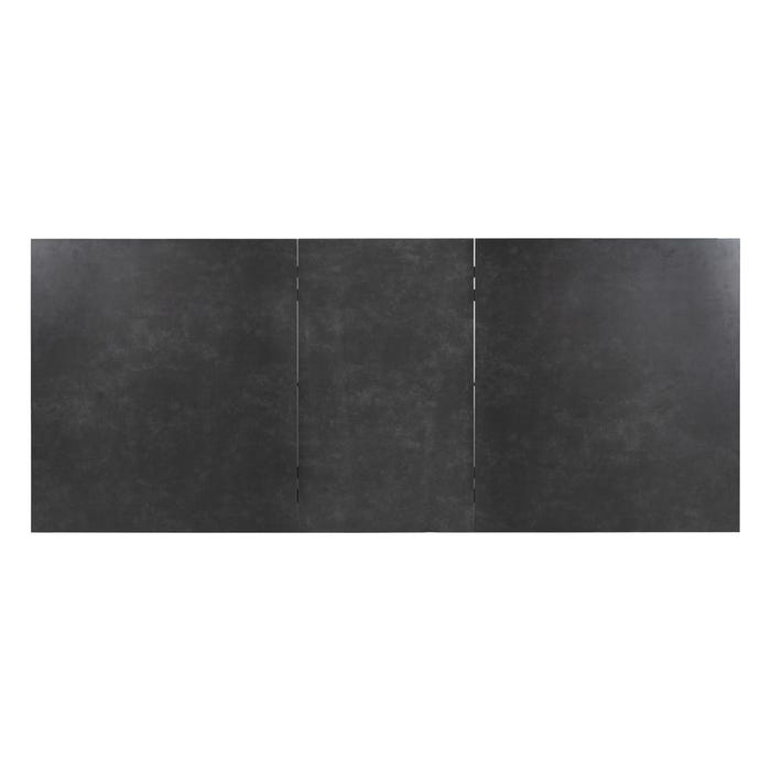 Mesa Comedor Extensible Antracita 180 X 100 X 77 Cm