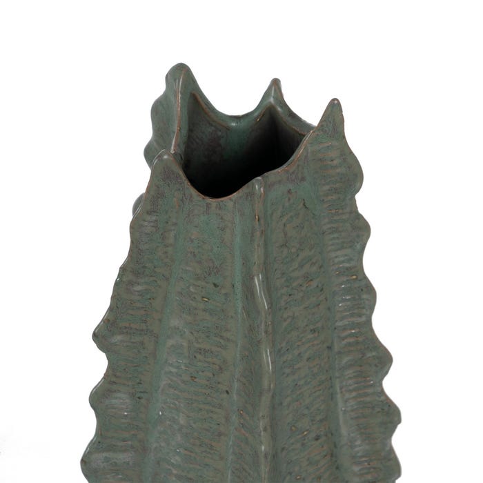 Green Ceramic Vase Decoration 19 X 18.50 X 53.50 Cm