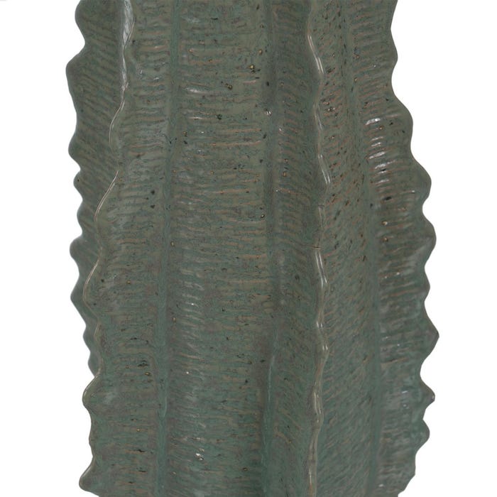 Green Ceramic Vase Decoration 19 X 18.50 X 53.50 Cm