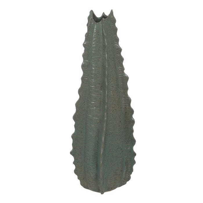 Green Ceramic Vase Decoration 19 X 18.50 X 53.50 Cm