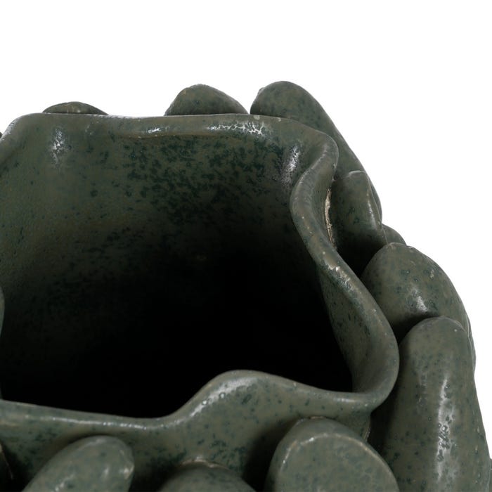 Green Ceramic Vase Decoration 33 X 32.50 X 44 Cm