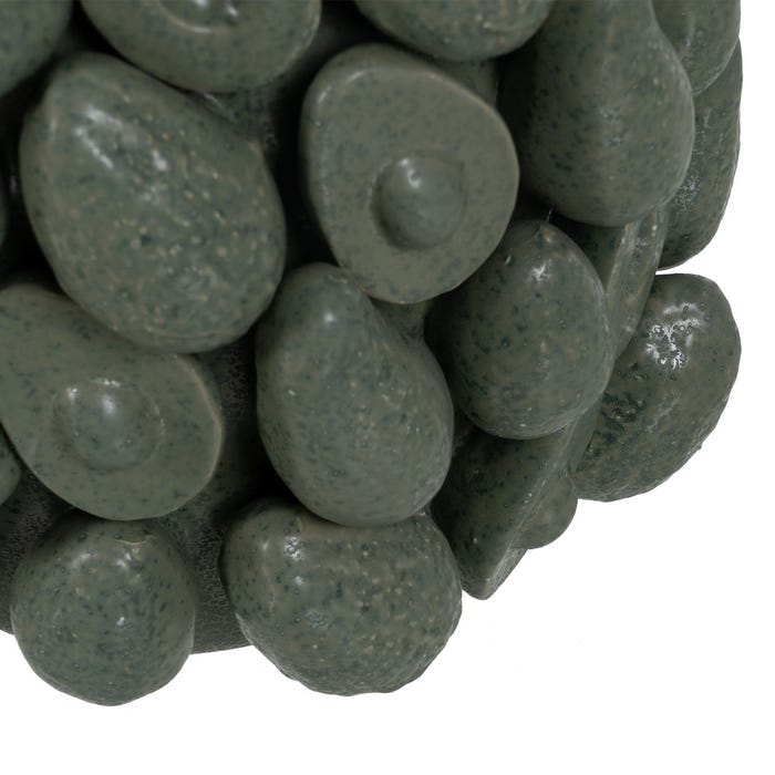 Green Ceramic Vase Decoration 33 X 32.50 X 44 Cm