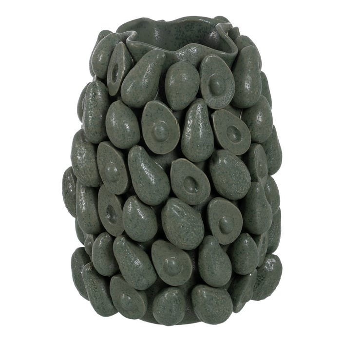 Green Ceramic Vase Decoration 33 X 32.50 X 44 Cm