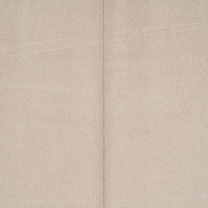 Cadeira de contrato de tecido bege e metal 48 x 56 x 82 cm
